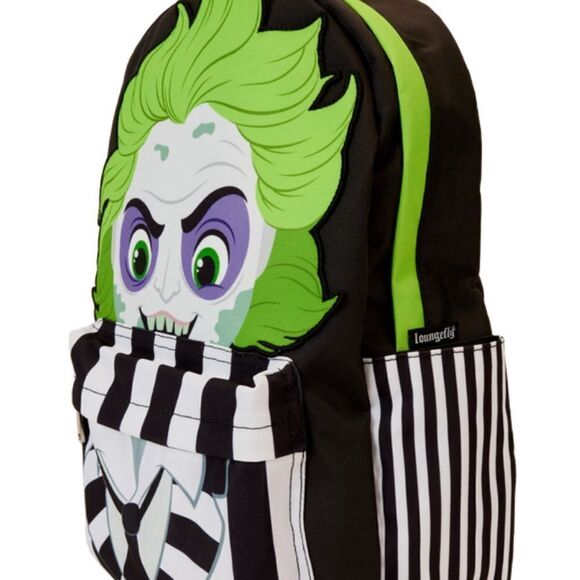 Loungefly Beetlejuice Large Backpack - Picture 2 of 12